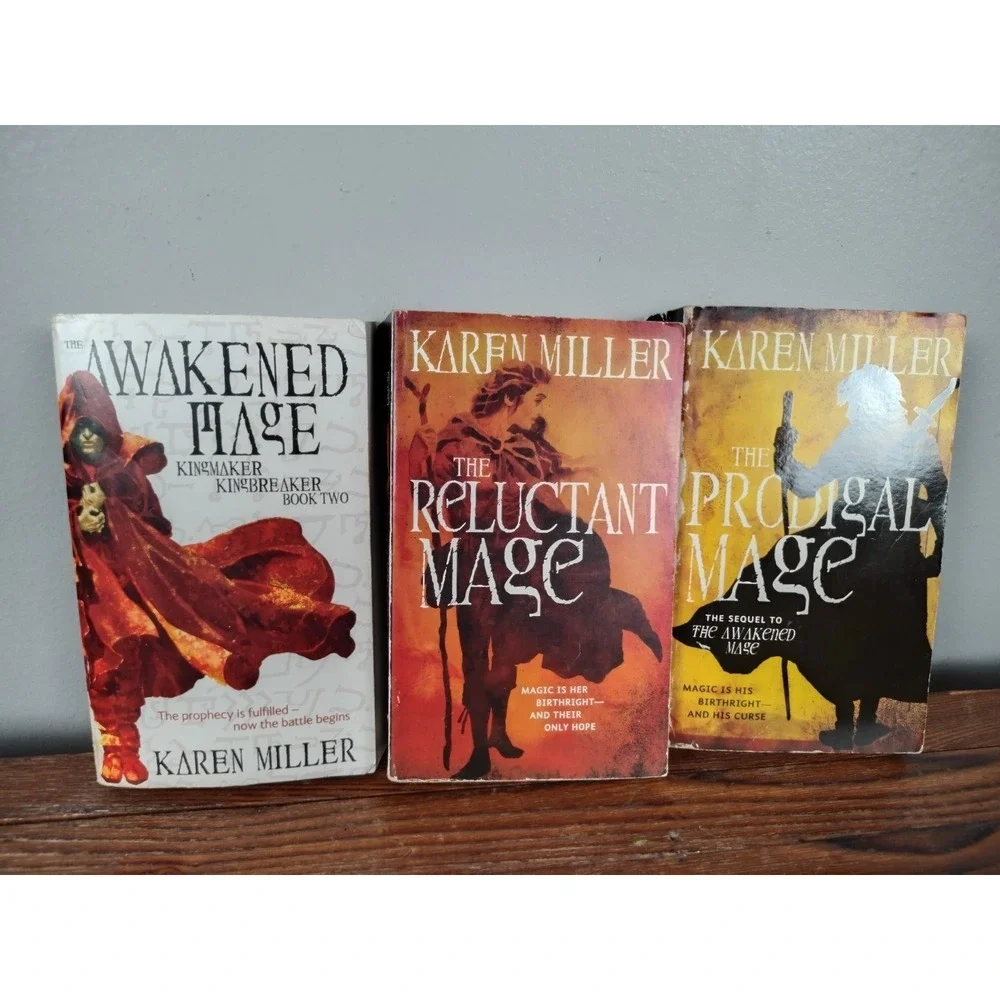 Awakened Mage, Prodigal Mage ,Reluctant Mage Fisherman Children‎ Lot Of 3 Miller